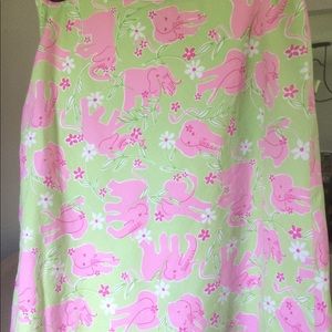 ❤Price down Lilly Pulitzer elephants skirt 10p